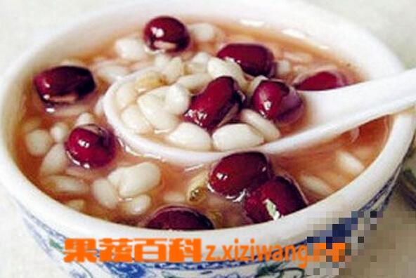 红豆薏米粥的功效和禁忌