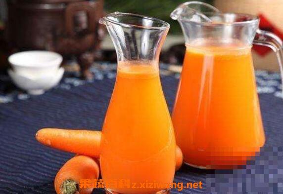 胡萝卜汁的功效与作用 胡萝卜汁的食用禁忌