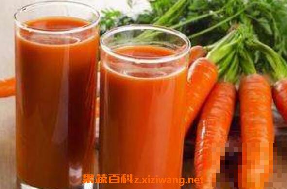 胡萝卜汁的功效与作用 喝胡萝卜汁的好处有哪些