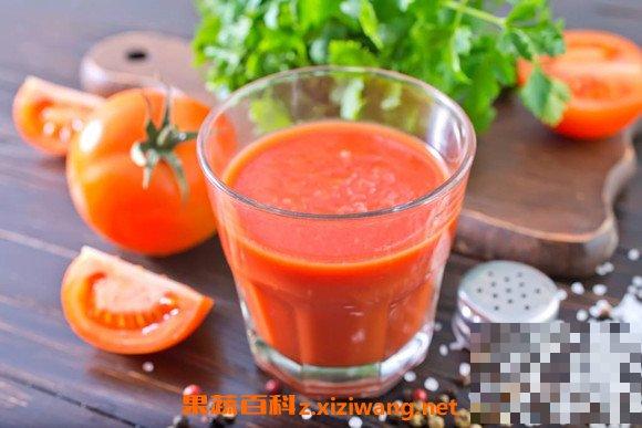 西红柿汁的功效与作用 西红柿汁的禁忌