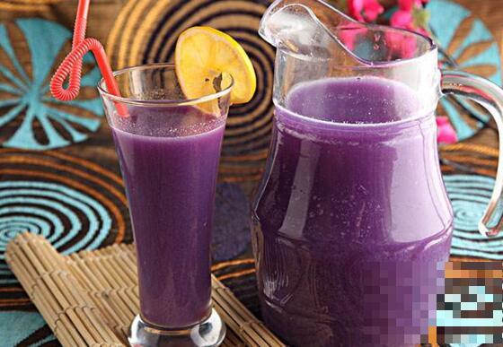 紫薯汁的功效与作用 紫薯汁的做法教程