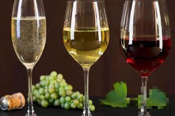 白葡萄酒和红葡萄酒的区别