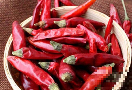 干辣椒的营养价值 干辣椒的功效与作用